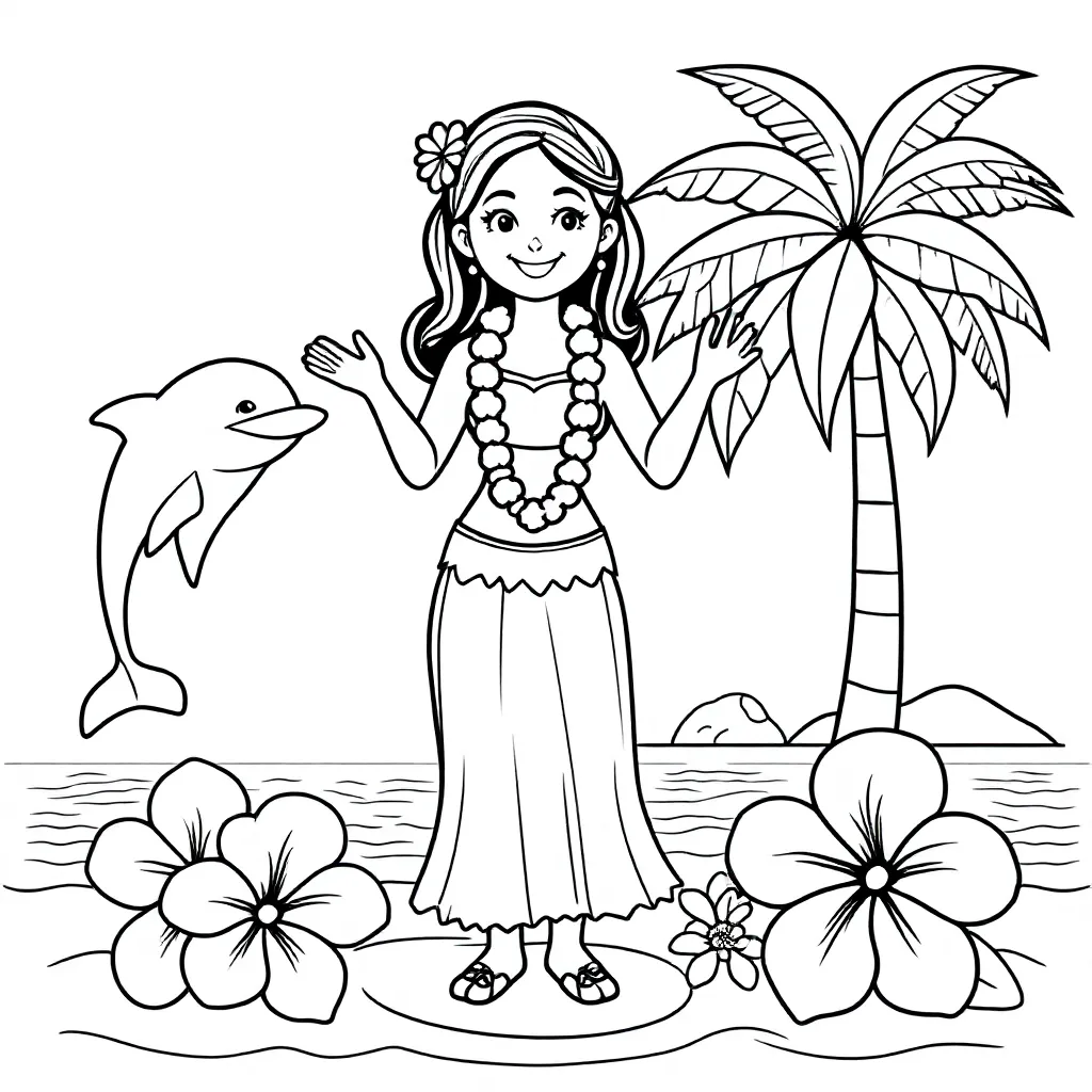 Childrens coloring page