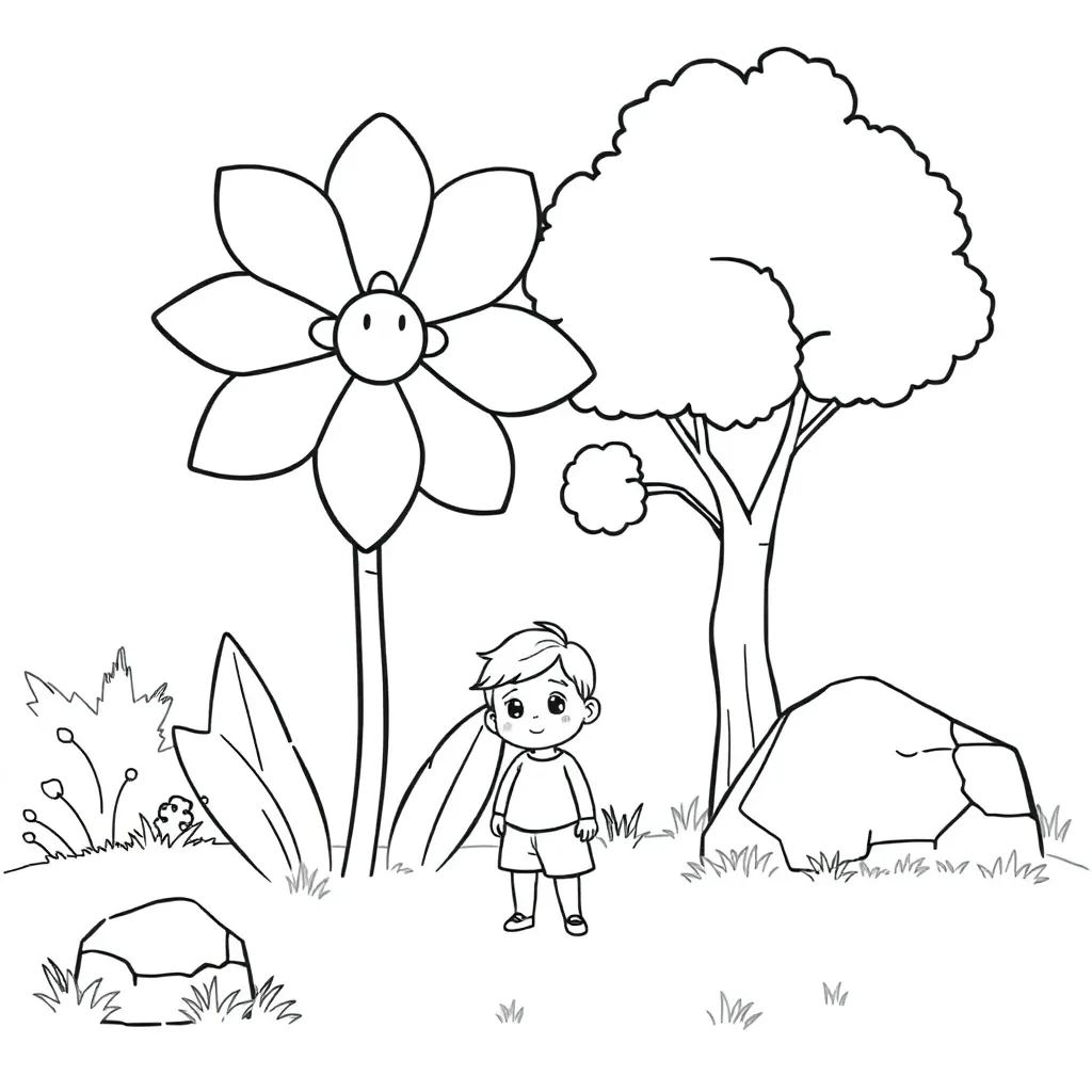 Feuille de coloriage pour enfants