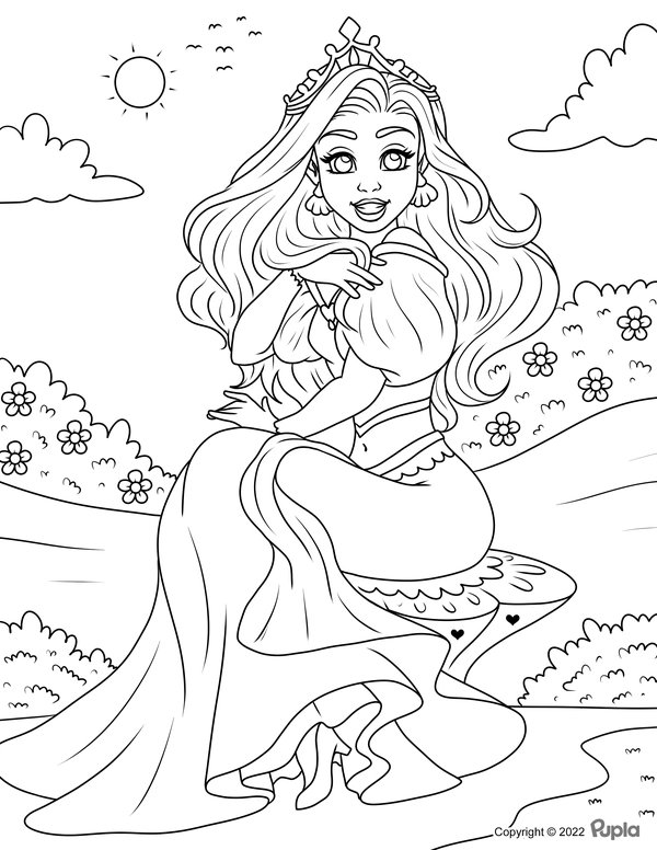 Childrens coloring page