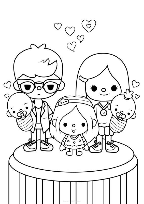 Childrens coloring page