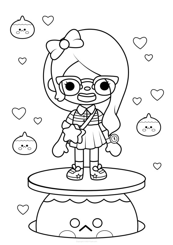 Childrens coloring page