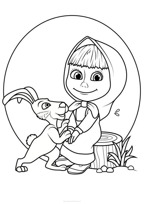 Childrens coloring page