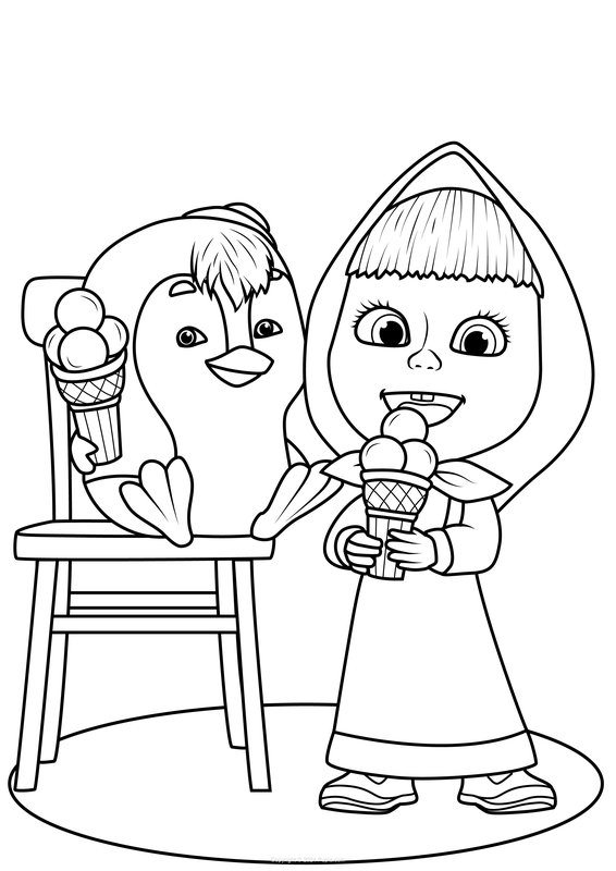 Childrens coloring page