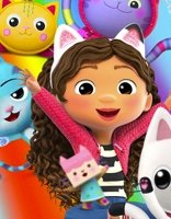 Coloring Page Gabby's Dollhouse