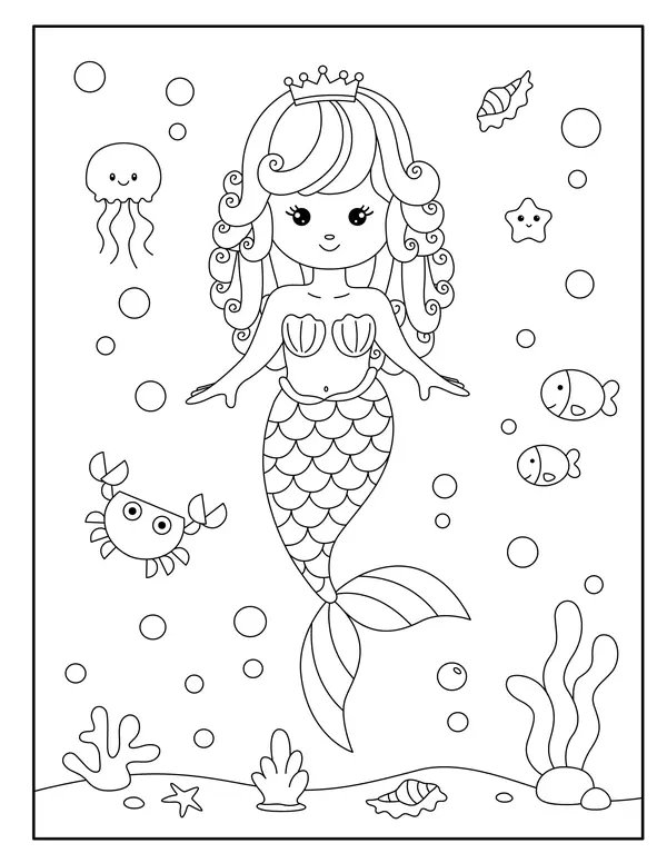 Childrens coloring page