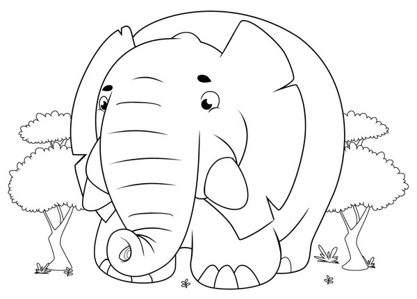 Childrens coloring page