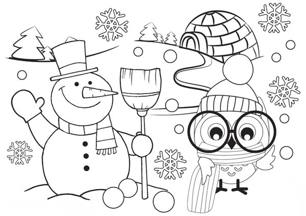 Childrens coloring page