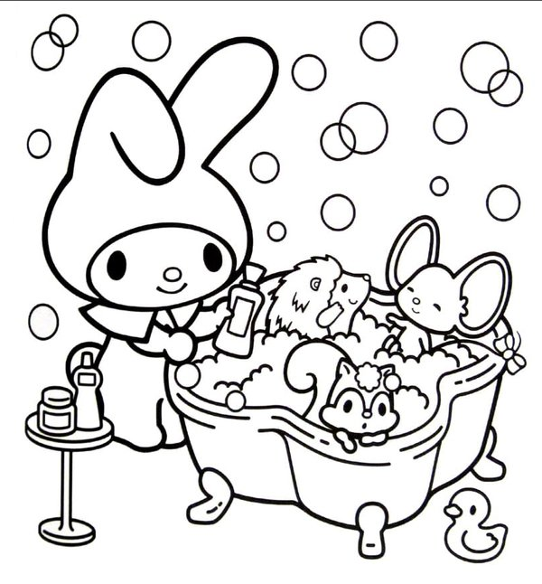 Childrens coloring page
