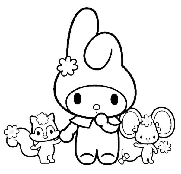 Childrens coloring page