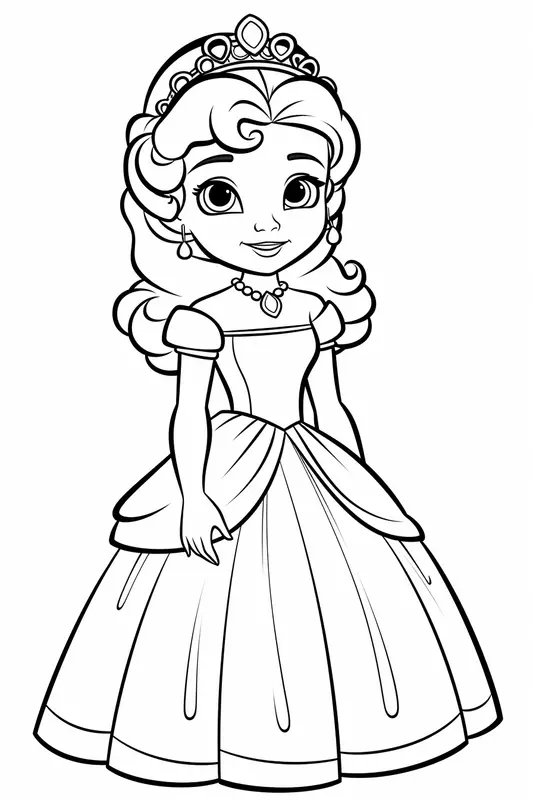 Childrens coloring page