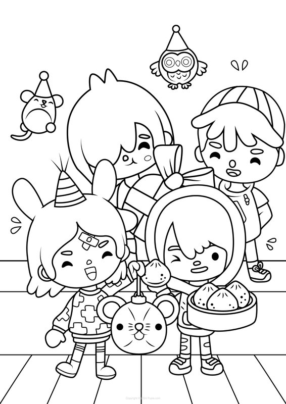 Childrens coloring page