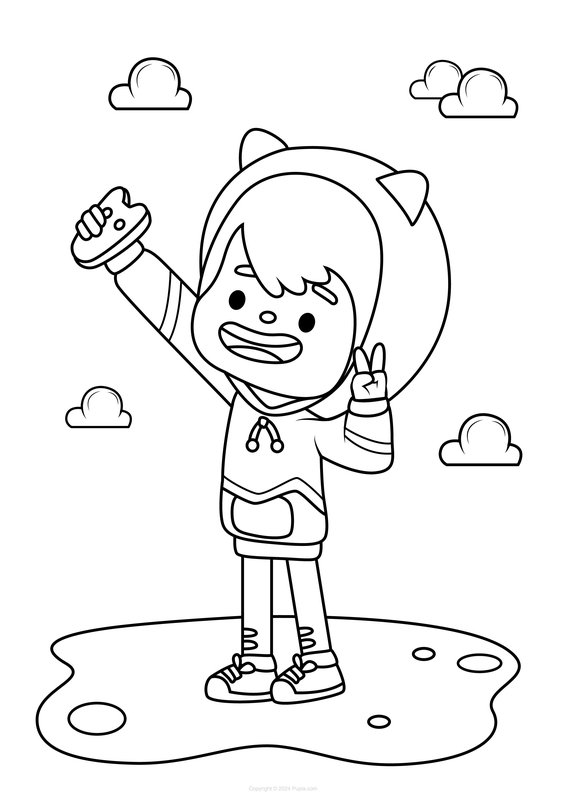 Childrens coloring page