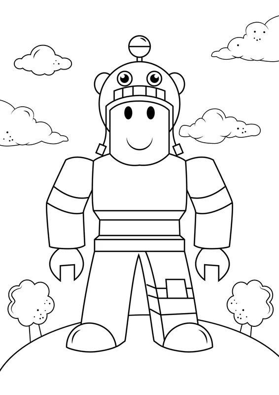 Childrens coloring page