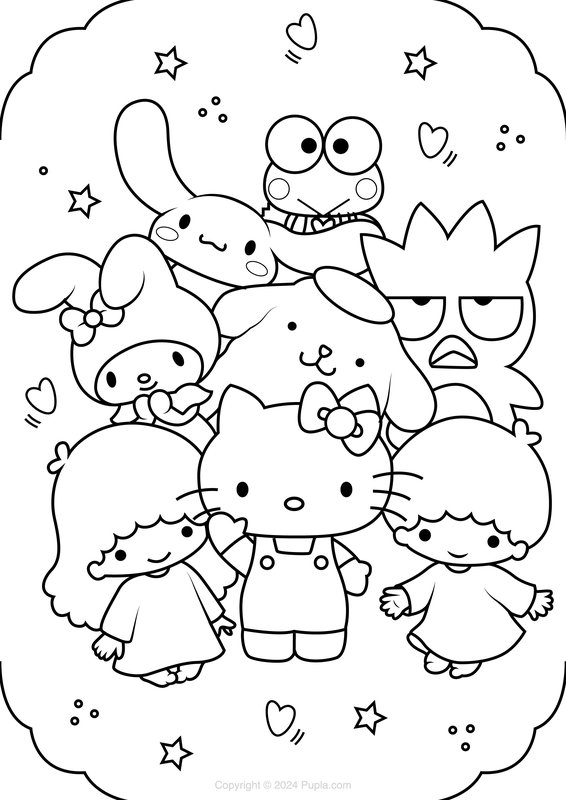 Childrens coloring page