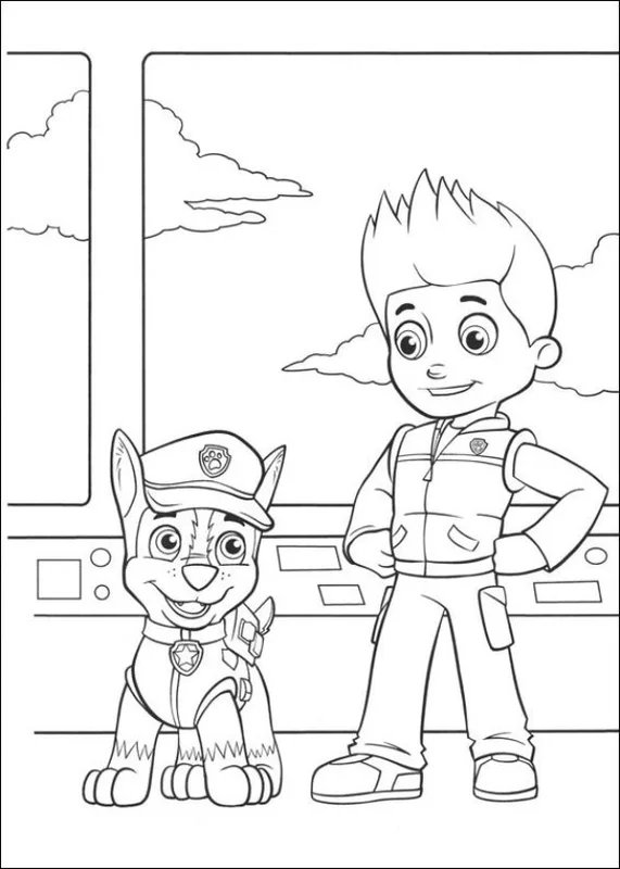 Childrens coloring page
