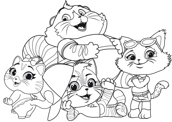 Childrens coloring page