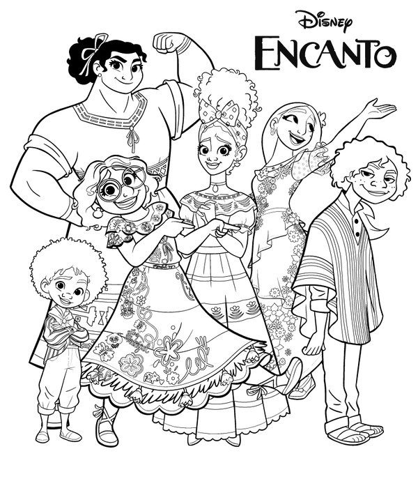 Childrens coloring page