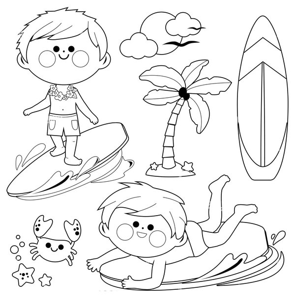 Childrens coloring page