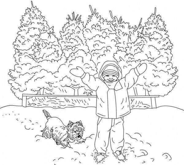 Childrens coloring page