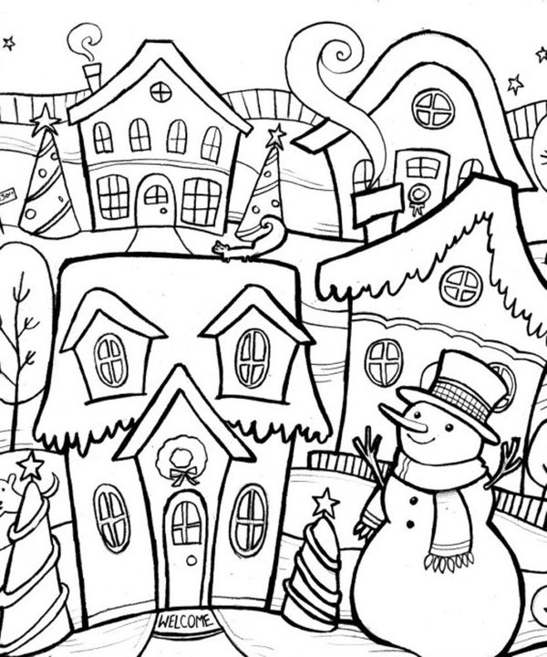 Childrens coloring page