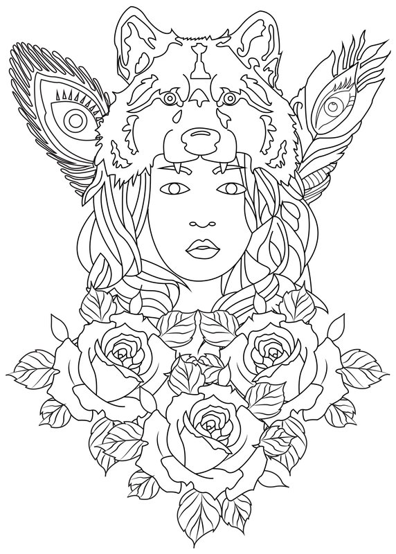 Childrens coloring page