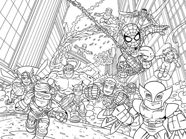 Childrens coloring page