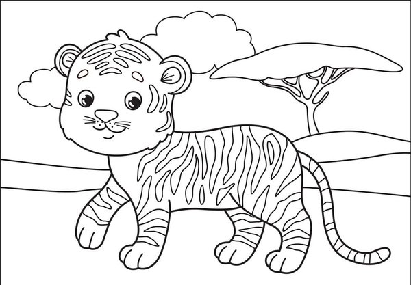 Childrens coloring page