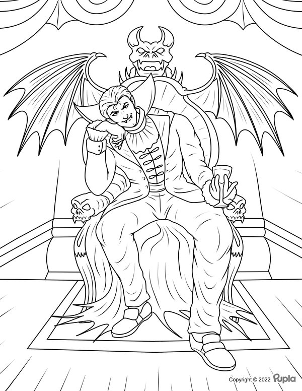 Childrens coloring page