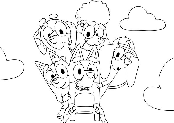 Childrens coloring page