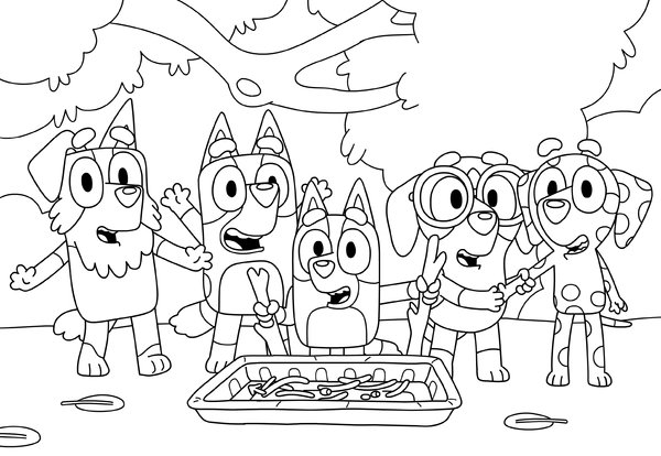 Childrens coloring page