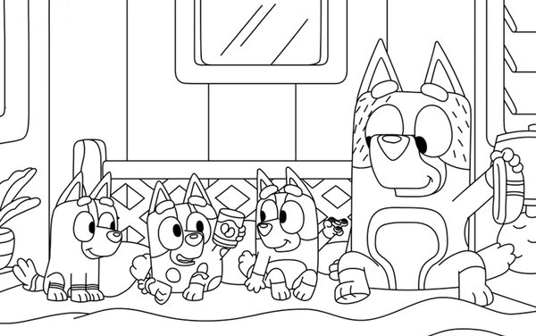 Childrens coloring page