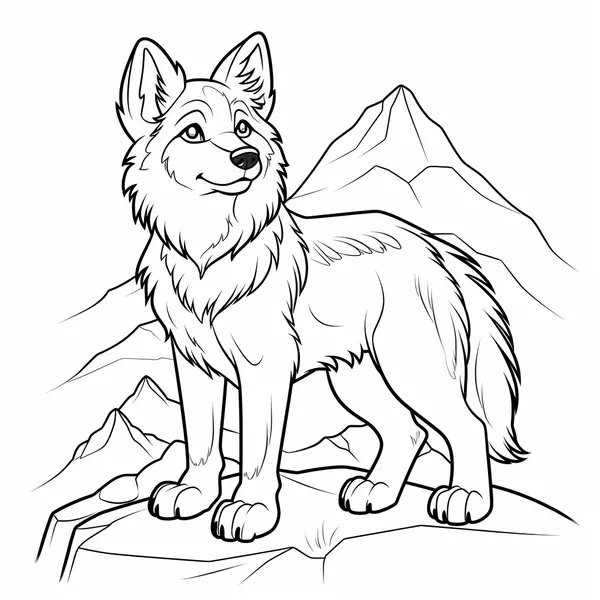 Childrens coloring page
