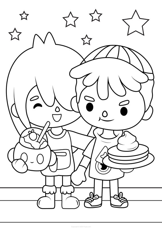 Childrens coloring page