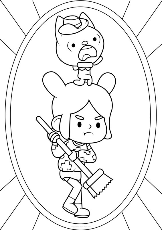 Childrens coloring page