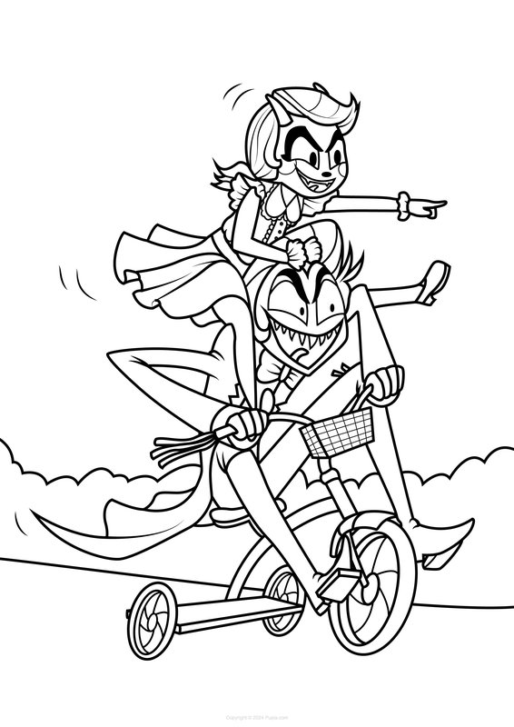 Childrens coloring page