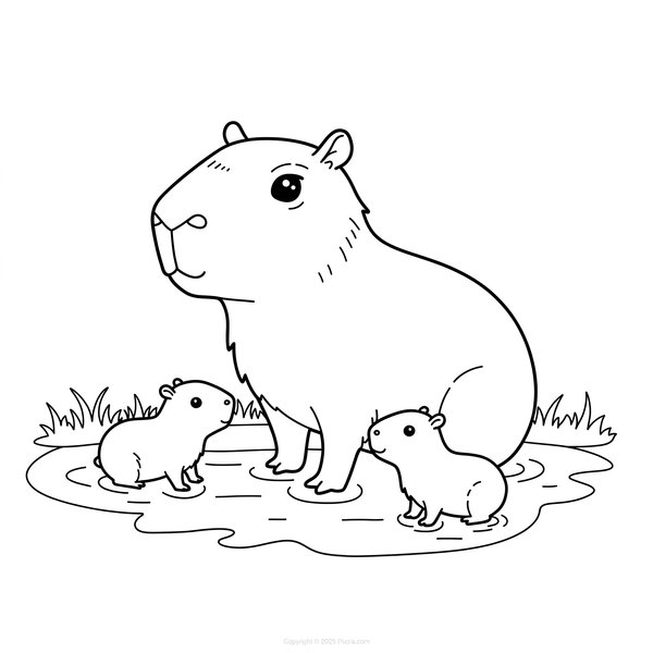 Childrens coloring page