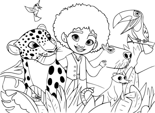 Childrens coloring page