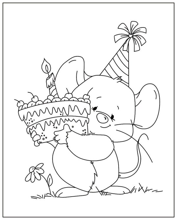 Childrens coloring page