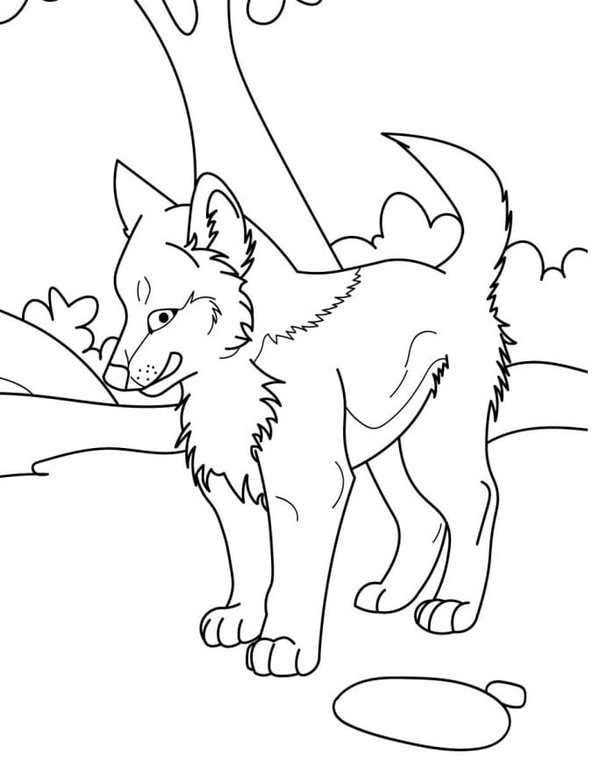 Childrens coloring page