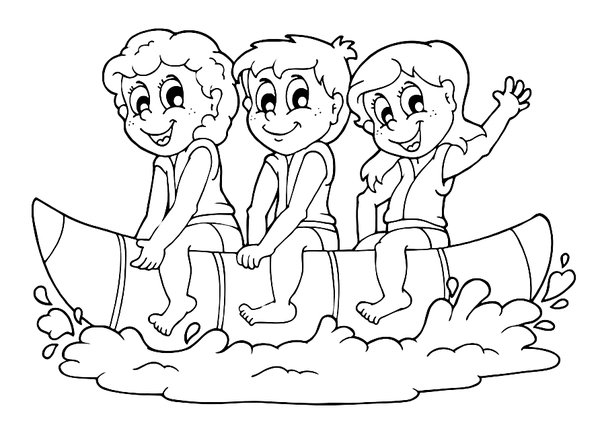 Childrens coloring page