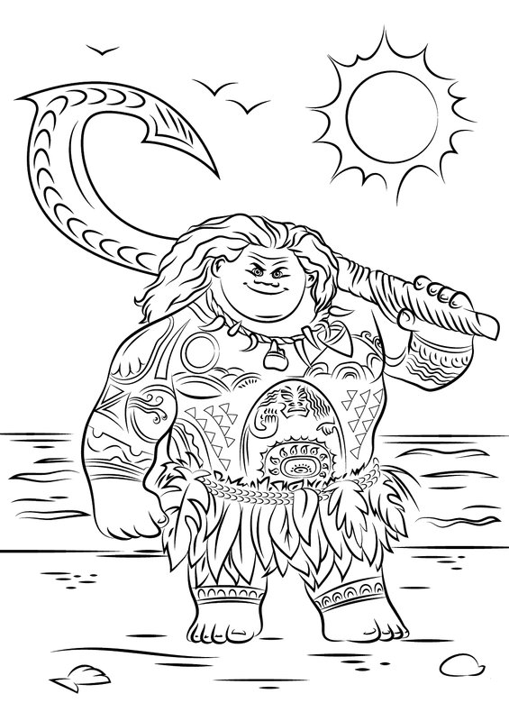 Childrens coloring page