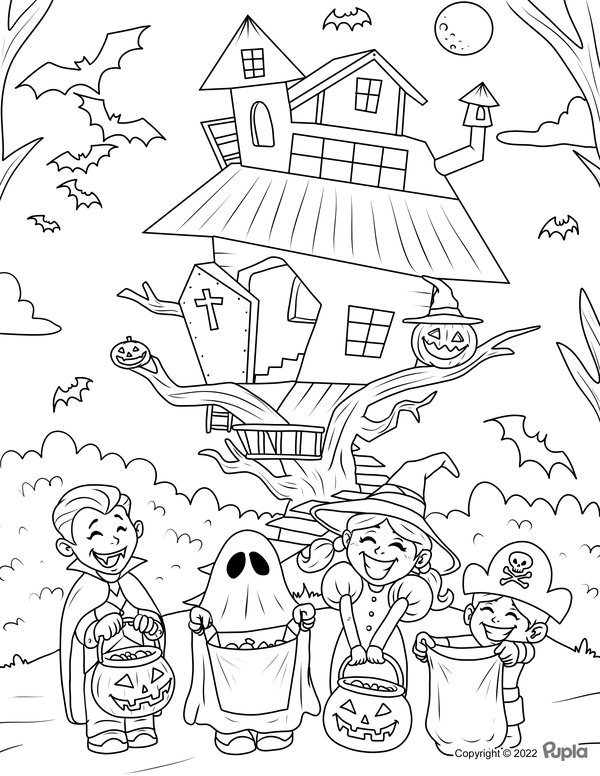 Childrens coloring page
