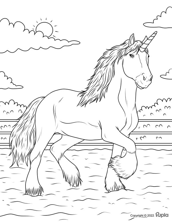 Childrens coloring page