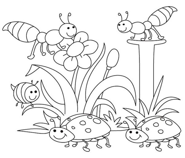 Childrens coloring page