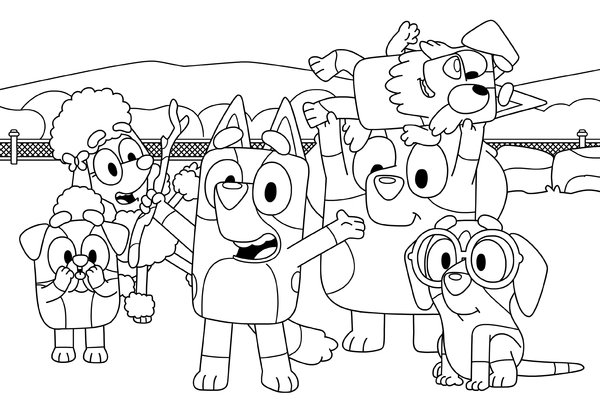Childrens coloring page