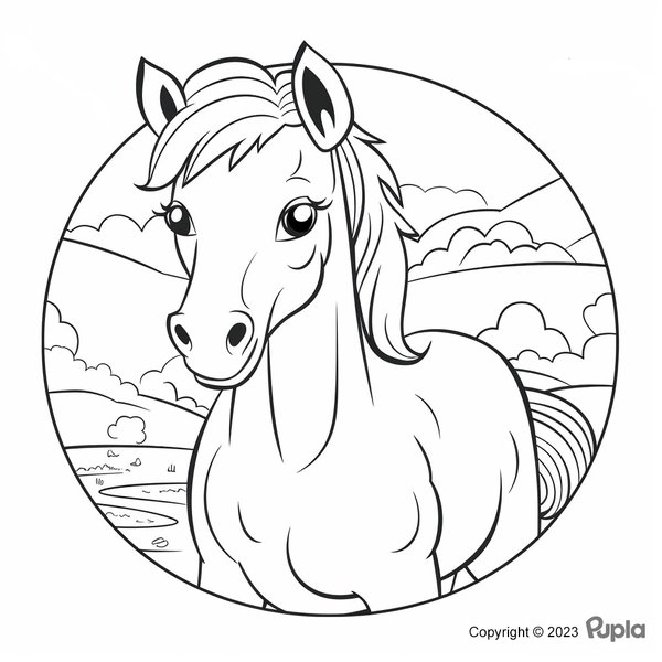Childrens coloring page
