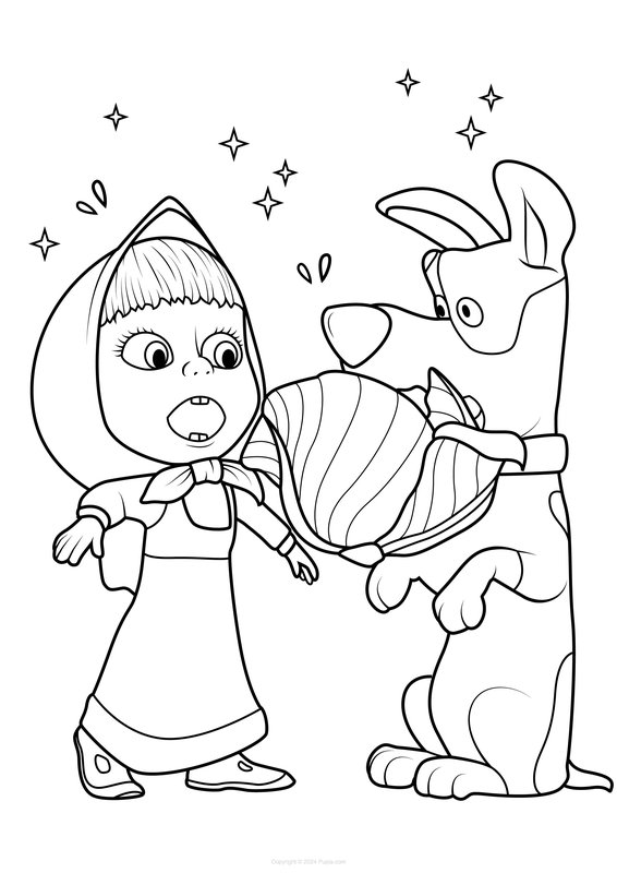 Childrens coloring page