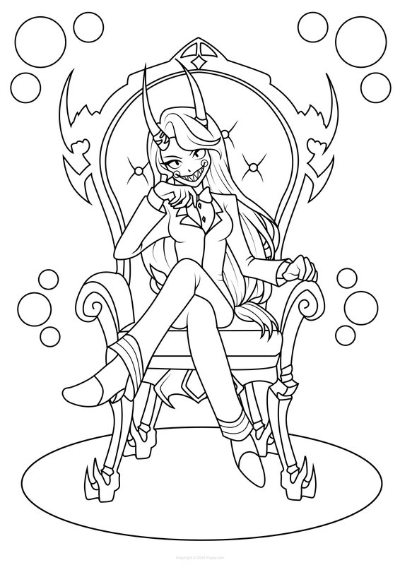 Childrens coloring page