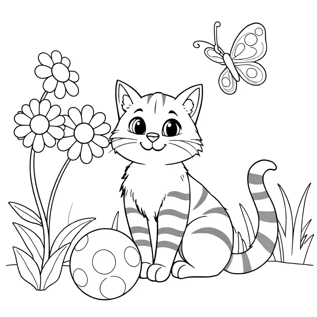 Childrens coloring page