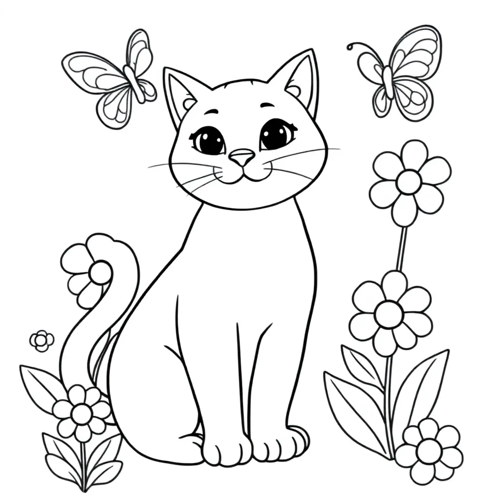 Childrens coloring page